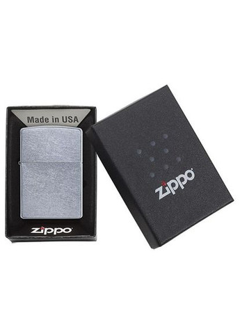 Комплект Запальничка 207 CLASSIC street chrome + Бензин + Кремені в подарунок + Чохол з прорізом LPTBK Zippo (316621086)