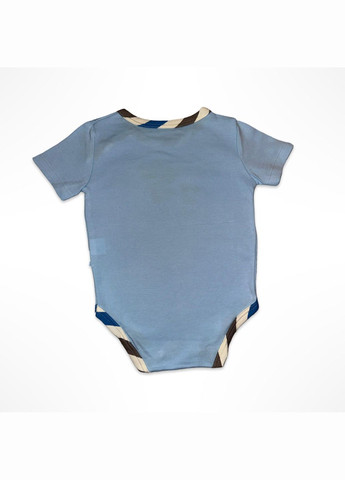 Детское боди для мальчика 68-92 см Голубой (0449) Nicol (337347907)