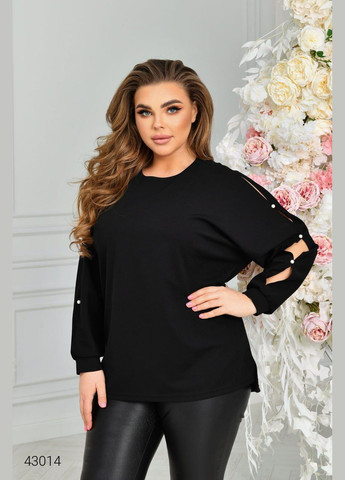 Чёрная женская блуза Liton