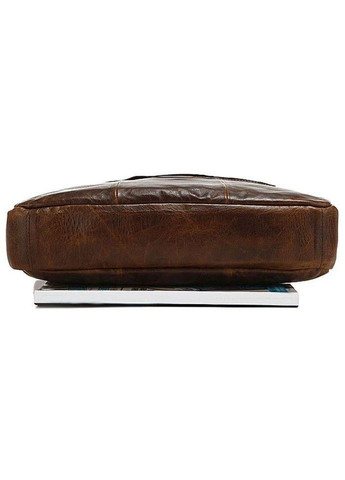 Портфель чоловічий для ноутбука і документів шкіряний коричневий розмір 35х27х9 см 14059 Vintage (362417999)