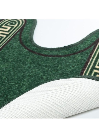 Коврик в туалет Taba 223-1D 57х80 см темно-зелений No Brand (364969206)