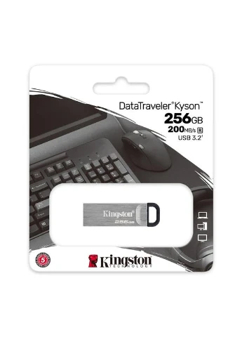 Накопичувач 256GB USB 3.2 Type-A Gen1 DT Kyson Kingston (387180159)
