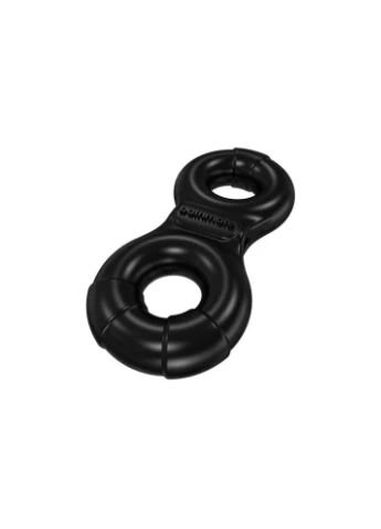 Ерекційне кільце на пеніс та мошонку Vibe Ring-Eight чорне Bathmate (383096368)