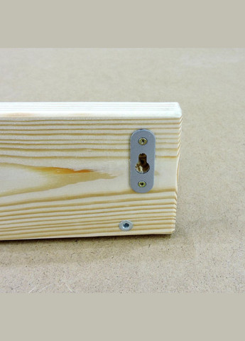 Настенная полка из дерева Палас 100 бланже (НСП-108001) No Brand (328082459)