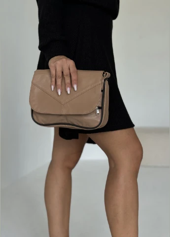 Зручна жіноча шкіряна сумка крос боді через плече InFashion Сумка (304429272)
