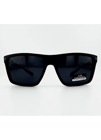 Солнцезащитные Очки-Wayfarer GW5121 C.01P Поляризационные Черные Мужские Grey WOLF (395923654)