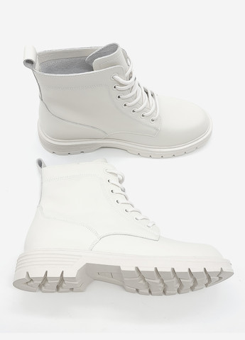 Жіночі черевики білі шкіряні L-11-9 25 см (р) Lonza (271675331)