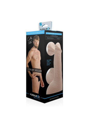 Фалоімітатор Fleshjack Boys: Colby Keller Dildo, за зліпком пеніса порноактора No Brand (366877137)