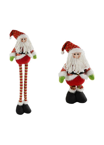 Новогодняя декоративная игрушка Санта-Клаус 23х30х49 см Разноцветный (160149) Yufeng (368290371)