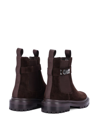 Жіночі Черевики 6156-3 Коричневий Велюр Attizzare (368753760)