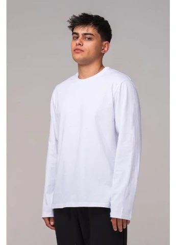 Лонгслів чоловічий Black Taboo clothing company білий