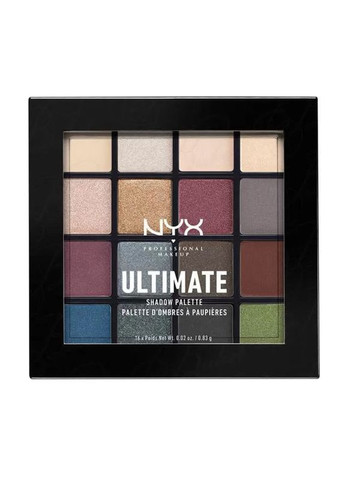 Палітра тіней для очей Ultimate Shadow Palette (12 и 16 відтінків) Smokey&Highlight (usp01) NYX Professional Makeup (280266127)