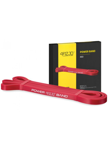 Еспандер-петля Power Band 13 мм 6-10 кг резина для фітнесу і спорту Red (P-5907222931059) 4FIZJO (301671658)