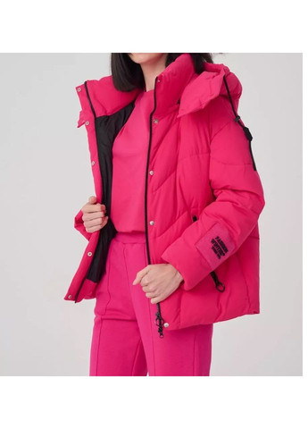 Чорна зимня зимова жіноча куртка 3912 l Towmy