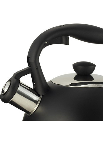 Чайник 2л со свистком, черный матовый 19,5 см Ofenbach (289460420)