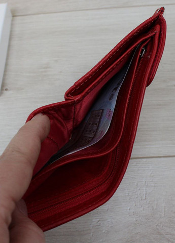 Жіночий гаманець-біфолд із натуральної шкіри Vishnya (322765205)