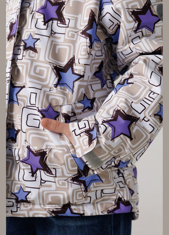 Бежева демісезонна куртка для дівчинки d639-07 116 см (2000990235428d) shop (2000990235428) Snowgenius