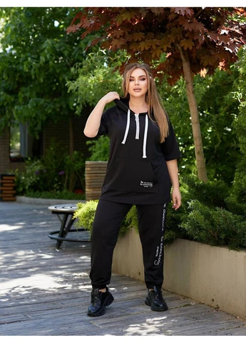 Женский костюм повседневный батал Style Point (381364352)