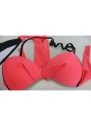 Червоний літній гарний роздільний купальник на подвійному пушапі на завязках. купальник на зав'язках на спині має застібку. China