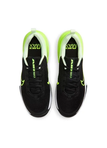 Цветные демисезонные кроссовки air max alpha trainer 6 black/green fq1833-013 Nike