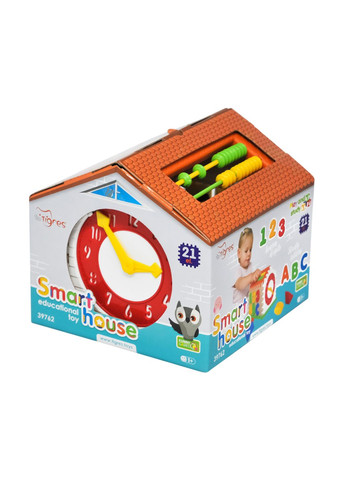 Іграшка-сортер Smart house, в коробці, 21 елемент () Tigres 39762 (328396929)