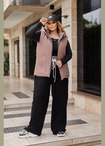 Жіноча жилетка з капюшоном New Trend (304647357)