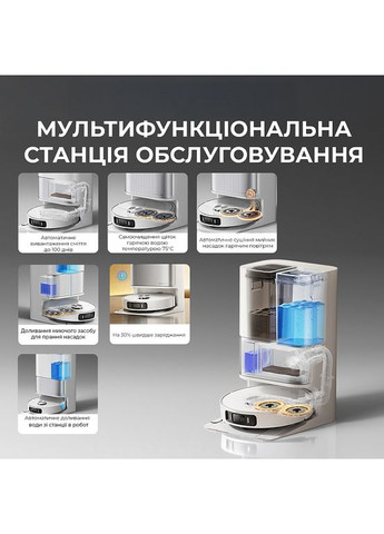 Робот-пылесос Bot L40 Ultra AE White (RLL77SE) Dreame (370605610)