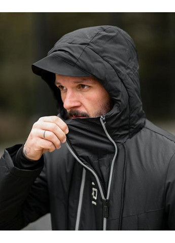 Чорна зимня зимняя курточка ruissiqi blac No Brand