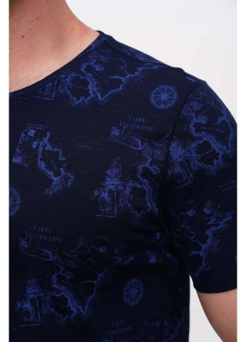 Темно-синя футболка Trend Collection