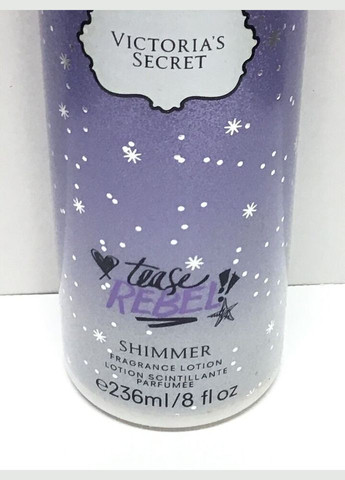 Парфюмированный лосьон для тела с шиммером (блестками) Tease Rebel Shimmer Fragrance Lotion (236 мл) Victoria's Secret (280265918)
