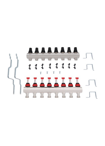 Колектор з витратомірами Forte 1" 8 виходів SD Forte SF001W8 (341326330)