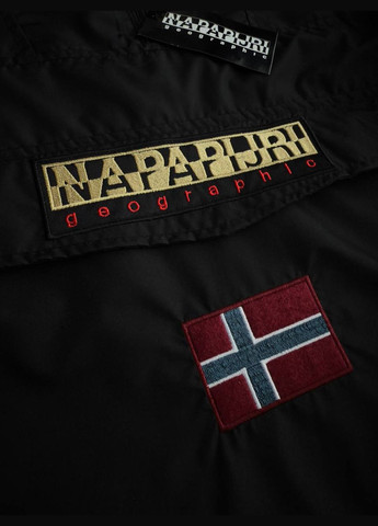 Черная демисезонная ветровка No Brand