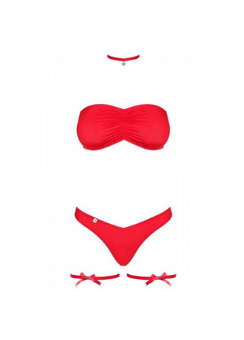 Комплект Новорічний Kissmas set Red ® L / XL, Червоний, L/ХL Obsessive (289784109)