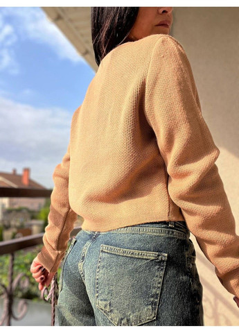 Кардиган жіночий 6722 золоті гудзики короткий простий MIX RAY (312551270)