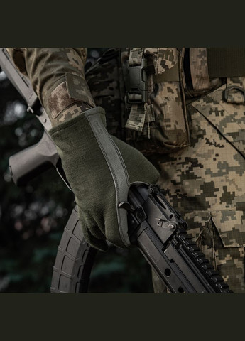 Рукавички Nomex Sport Leather Olive M-TAC (315339187)