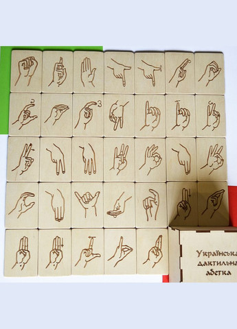 Дактильная алфавит, язык жестов, УКРАИНСКАЯ дактильная азбука, жестовая речь для глухих и слабослышащих No Brand (301482869)