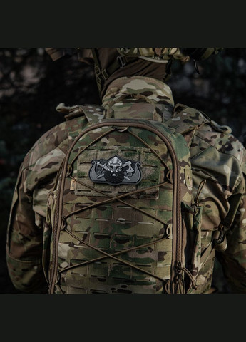 Нашивка Viking's Drakkar Black/Grey M-TAC (315047708)