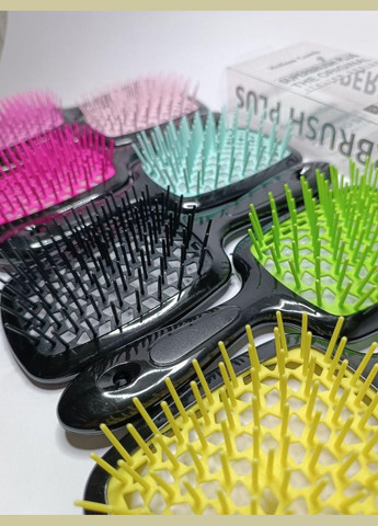 Расческа для волос массажная Super Brush бережное расчесывание для всех типов волос Good Idea (304330663)