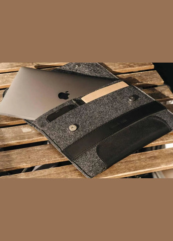 Шкіряний чохол для ноутбука Holder чорний 15.6 Skin and Skin (285260960)