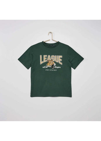 Зелена літня футболка Kiabi