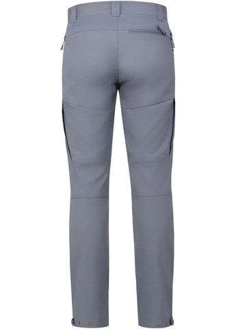 Серые демисезонные брюки No Brand