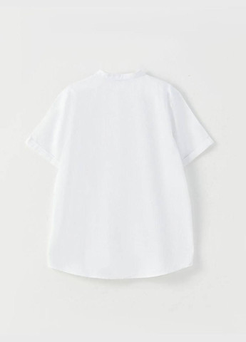 Белая рубашка однотонная LC Waikiki