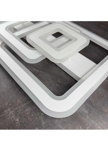 Світильник LED smart PHANTOM+пульт 120W білий квадрат Violux (365652220)