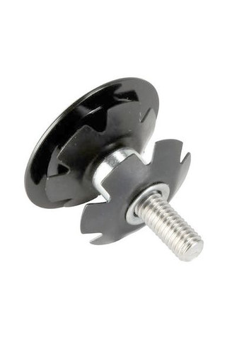 Крышка рулевой колонки 1-1/8" с якорем черная UNO (324626835)