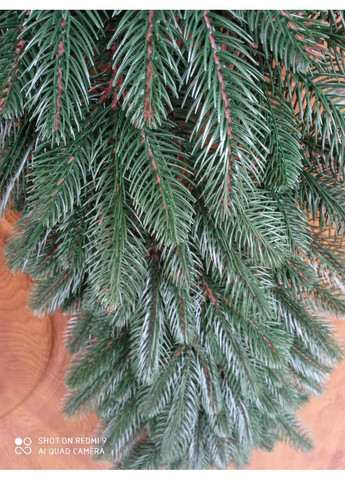 Искусственная хвойная гирлянда литая Элитная Премиум зеленая 1 м Botanica (360880332)