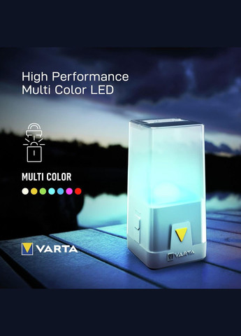 Ліхтар кемпінговий Ambiance L10, IP54, до 150 люмен, до 250 годин роботи, 3хАА Varta (315518401)
