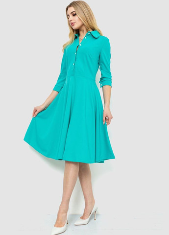 М'ятна ошатне плаття, колір світло-зелений, Ager