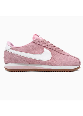 Рожеві Осінні кросівки чоловічі nike cortez pink / white найк кортез No Brand