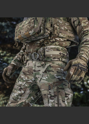 Пояс тактический War Belt ARMOR Tegris D-Ring Cobra Multicam (3XL) M-TAC (303413710)