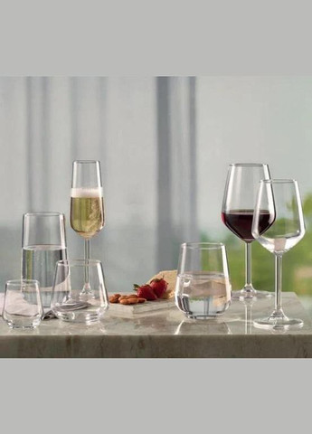 Набір 2 фужери Allegra для шампанського 195мл, скляні Pasabahce (372175489)